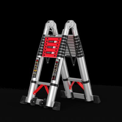 China \ High Quality Folding Ladders 12.5FT/3.8M Aluminum Telescopic Ladder for sale