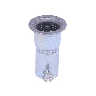 China Professional Supply Silver White Galvanized Jdg Threaded Connector Metal Joints For Pipes Reducing for sale