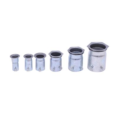 China China Factory Supply Silver White Galvanized Pipe Joint Flange Metal Reduction for sale