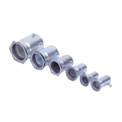 China Professional Manufacturer Silvery White Galvanized Metal Pipe Joint Reduction for sale