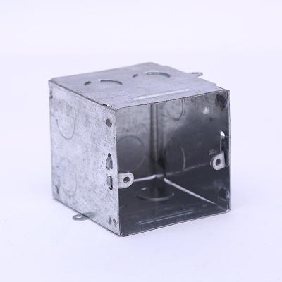 China Hot Sale Silvery White Galvanized Emt Metal Conduit Box Machine 1.0mm for sale