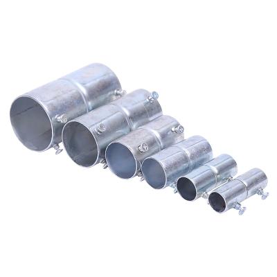 China High Performance Galvanized White Metal Silver Flexible Duct Galvanized Steel Pipe for sale