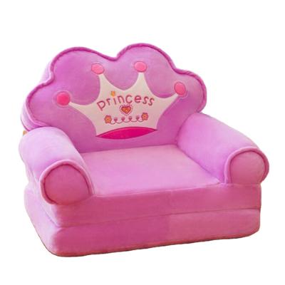 China Foldable Sofa Cartoon Cute Lazy Person Fashion Children Seat Baby Stool Kindergarten Lying Can Be Disassembled Washed for sale