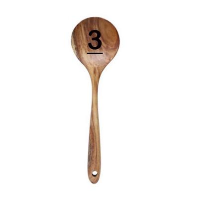 China Factory Viable Wholesale Customized Wooden Kitchen Tool Kit Wooden Spoon Set Wooden Measuring Cup for sale