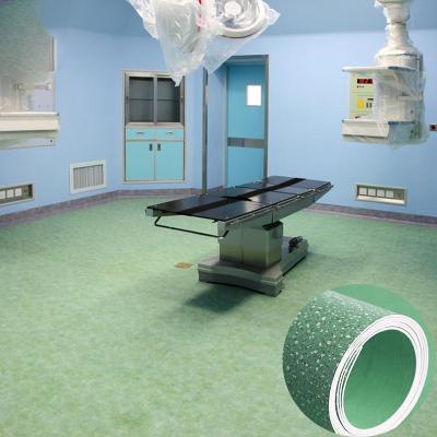 China Modern Waterproof Anti Static Pvc Laminated Floor Covering Vinyl Tiles Hospital Homogenous Pvc Flooring for sale