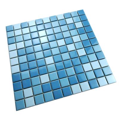 China Parquet Cheap Price Stained Glass Mosaic For Swimming Pool Tiles Low Price Wall Tile for sale