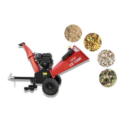 China New Arrival 120mm Diameter Chipping Chipper Log Mulcher Waste Wood Shredder Machine Made In China OEM Designed for sale