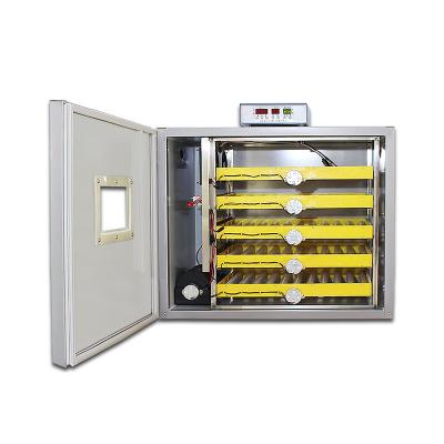 China New Full Automatic LED Light Combined Use 100-500 Eggs Home Use Chicken Egg Incubator Hatchery Machine for sale