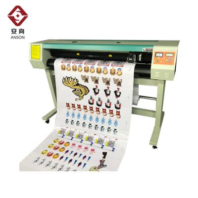 China Laser CUT 38 inch /98cm plotter vinyl cutter with laser and Roland type blade for advertising applications for sale