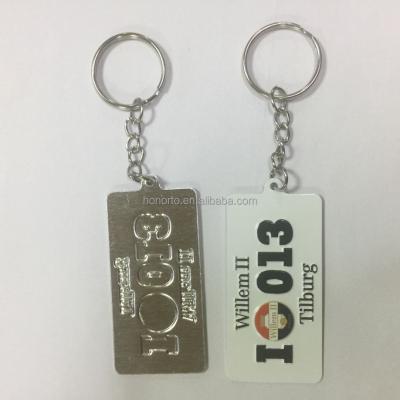 China Custom Wholesale Decoration 2021 SEDEX Souvenir Embossed 3D Metal License Plate Aluminum Key Chain for sale