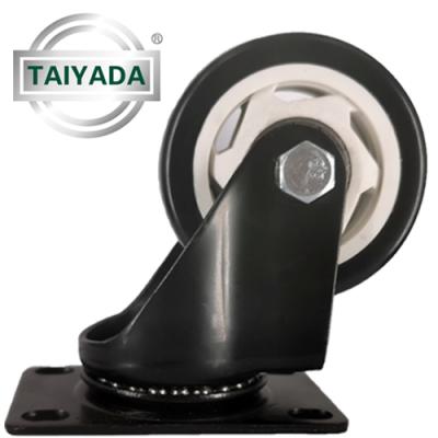 China Industry TYD 3IN/75MM Industrial PVC Swivel Caster Medium Duty Wheel for sale