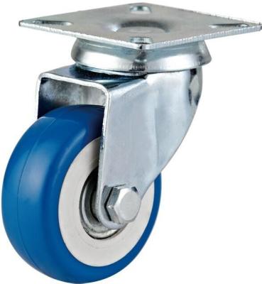 China Contemporary 4 Inch / 100 Mm PVC Caster Wheel Manufacturer Swivel Caster Brake Caster for sale