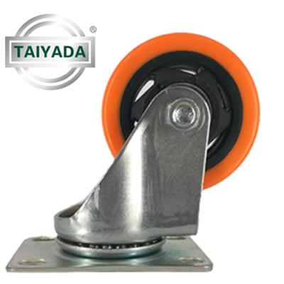 China PIVOT TYD 3IN/75MM Industrial Medium Duty PVC Swivel Caster Wheel for sale