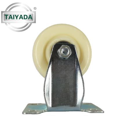 China TYD 4IN/100MM PP Industrial Medium Duty Rigid Caster Wheel for sale