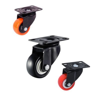 China High Load PVC/PU Rigid Caster Industrial Trolley Wheel for Sofa, Industrial Trolley, withSwivel, Fixed, Brake for sale