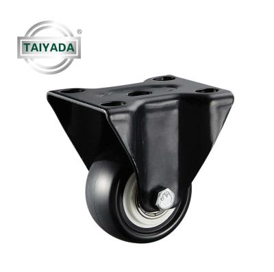 China Trolley TYD 1.5 in / 40MM PVC Rigid Furniture Industrial Caster Wheel for sale