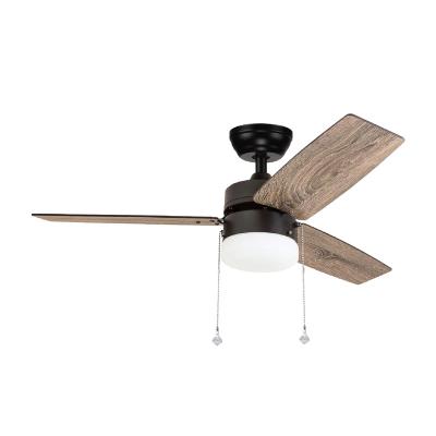 China Wholesale Price 3 Blade Modern Minimalist Vintage Function Pull Chain Reverse Ceiling Fan Lights for sale