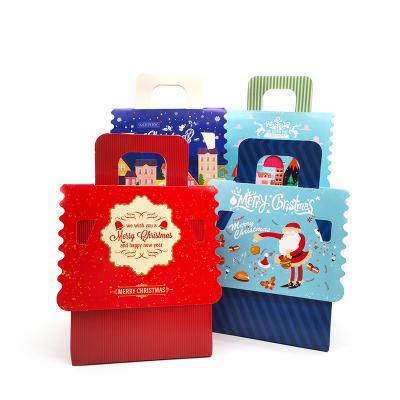 China Recyclable Luxury Custom Printing Gable Christmas Sweet Candy Packaging Box for sale