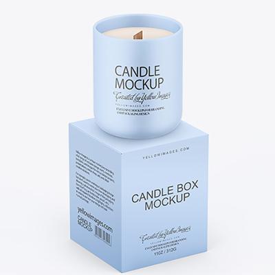 China Recyclable Eco Friendly Custom Luxury Packaging Candle Box for sale