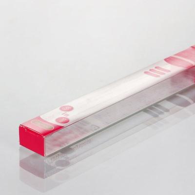 China Recyclable Clear Plastic Lip Gloss Custom Boxes Cosmetic Packaging Wholesale for sale