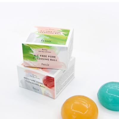 China Mini Hand Soap Packaging Boxes cheap recyclable Logo Square Small Box custom made FOR soap for sale