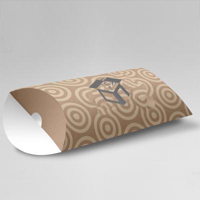 China Recyclable Cardboard Pillow Paper Jewelry Box For Earring Packaging for sale