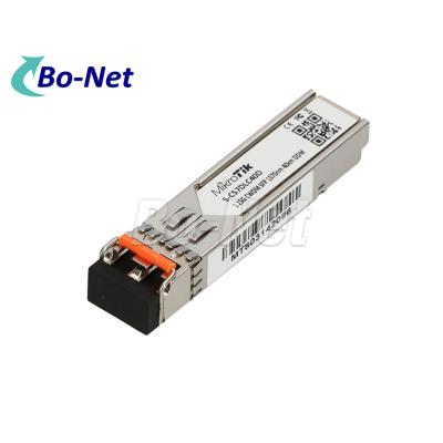 China Mikrotik S-C59DLC40D Singlemode SFP Cartridge Speed ​​of 1.25 Gbps and a range of up to 40 km with equipped with 2 LC connectors S-C59DLC40D for sale