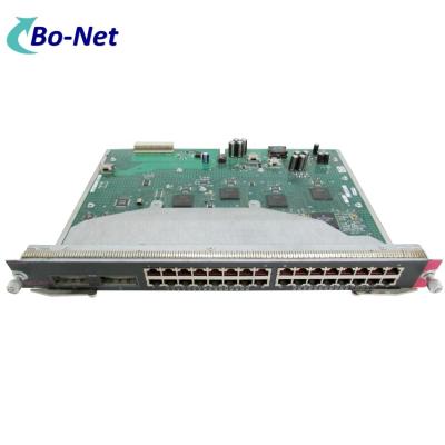 China Used Original WS-X4232-GB-RJ 4500 Series Port 10/100BASE-T, Switch 32 Ports 2-GE Line Card Module GBIC (GBIC) Module for sale