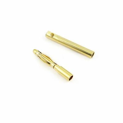 China Model Battery Plug Motor Connector, Mass Connector Gc2010,2mm Gold Plated Banana Plug For Rc Lipo Battery ESC Motor, Gc2010-f Gc2010-m for sale