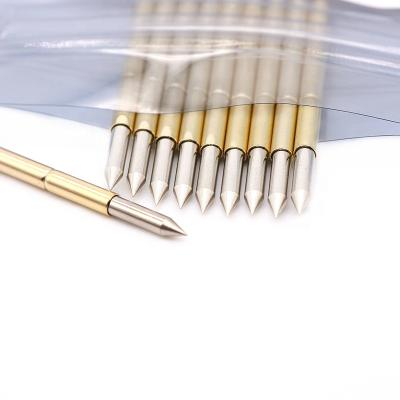 China Test Probe Shape Needle Pointed Type-B P02/P50/P75/PL75/P100/P160/P125/P156 For 0.9 PCB Test Probe PCB Pogo Pin Test IC Die /1.4/1.7/2.4/2.75MM for sale