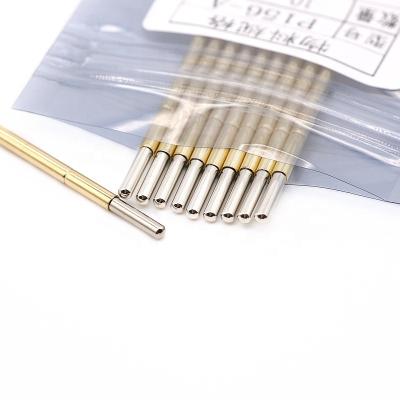 China Test Probe Form Around Type-J P02/P50/P75/PL75/P100/P160/P125/P156 Main For IC Pogo Pin Test PCB Test Probe PCB Die 0.9/1.4/1.7 /2.4/2.75MM for sale