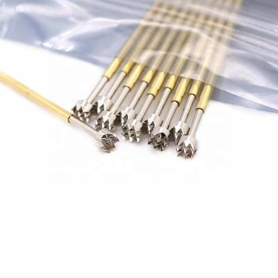 China PL75 Series Probe Diameter 1.02mm Test Probe Length 33.35mm For PCB Test Probe PCB Dice Pogo Terminal 1.40MM for sale