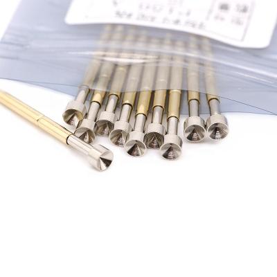 China P160-a2 Test Probe Form Test Probe Diameter 1.36mm Concave Head Length 24.5mm For PCB Test Probe PCB Die IC Pogo Terminal 1.70MM for sale