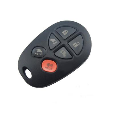 China Custom Vehicle Locksmith 6 Button Car Key Case Remote Smart Car Key Cover for sale