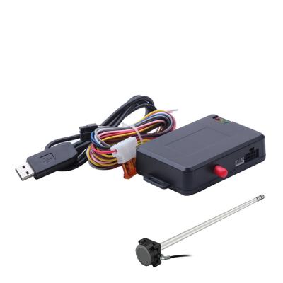 China Automotive Free Web Based GPS Tracking Software GPS Tracker Fuel Level Sensors For Car/Taxi/Bus/Truck Support 2 and Temperature Monitoring for sale