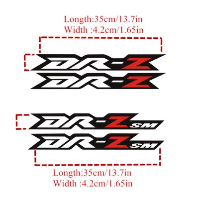 China Waterproof Vinyl Printing UVproof Swingarm Stickers Decals drz 400 Graphics For Suzuki DRZ400 Drz400sm DR-Z 400S 400E for sale