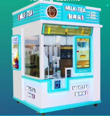 China SDK Bubble milk tea vending machine robot coffee vending machine milk tea fresh commercial boba milk-tea-vending-machine smart for sale