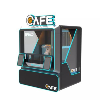 China Automatic Production Coffee Vending Machine Cold And Hot with bill acceptor robot tea coffee vending machine vending coffee machine for sale