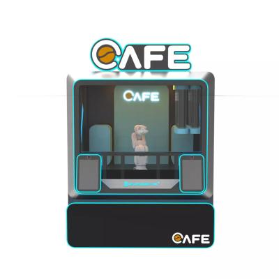 China Automatic Production touch screen self service coffee vending machine with swipe card reader coin acceptor hot coffee outdoor automatique 2022 for sale