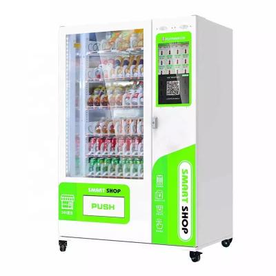 China Shopping Mall Office Buildings Snack And Drink Vending Machine For Sale maquina expendedora 14 column snack bar electronic vending machine with validator for sale