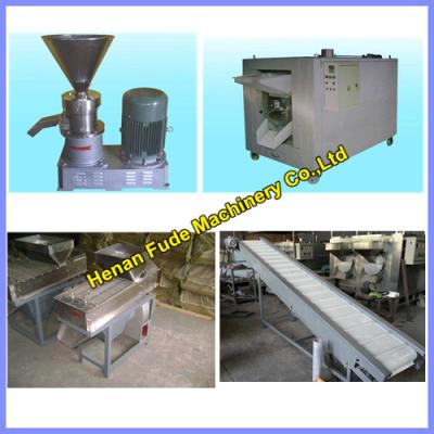 China peanut butter processing line 100kg/h, peanut butter machine for sale