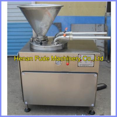 China widely used hydraulic sausage filler, hydraulic sausage stuffer ,sausage meat extruder for sale