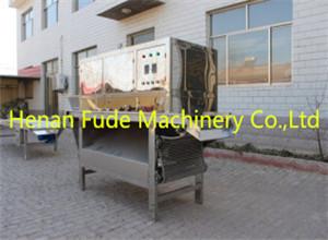 China Chain plate garlic peeling machine，garlic peeling machine for sale