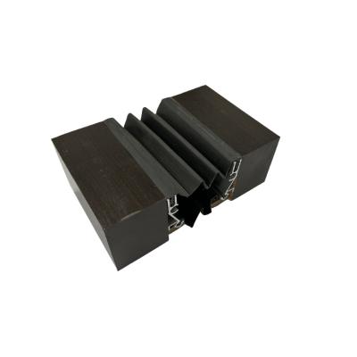 China Modern Elastomeric Rubber Wall To Wall And Ceiling To Ceiling Expansion Joint In Building Gap for sale