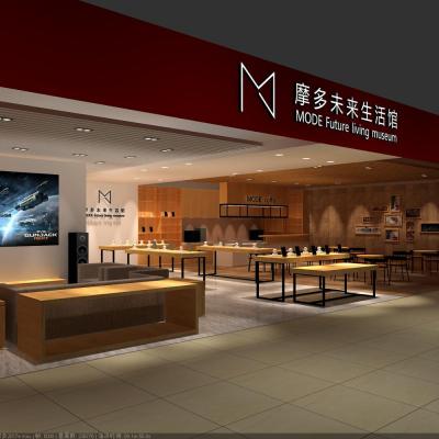 China Smart Design Electronics Shop Decoration Display Factory Display Phone Counter Showcase Customized One Stop Solution for sale