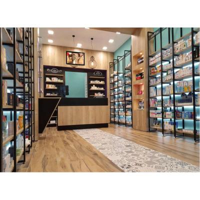 China Modern Medical Store Counter Design Retail Pharmacy Store Interior Decoration Pharmacy Pharmacy Furniture Custom for sale