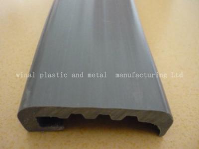 China PVC Anti-collision wall handrail,plastic PP PVC ABS-AL extrusion parts.size and color for sale