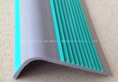 China Stair nosing,plastic PVC-AL extrusion parts.size and color can be customi for sale