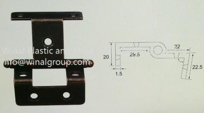 China Door & window hinge,antique bronze,L103mm*W50mm,size & finish can be OEM per drawing. for sale