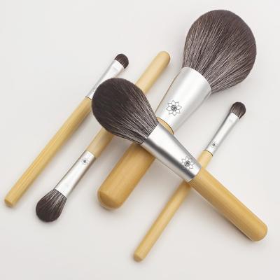 China Angular Blush High Quality Custom Luxury Professional Vegan Makeup Brush Set Professional Vegan Private Label Portable Makeup Brushes for sale